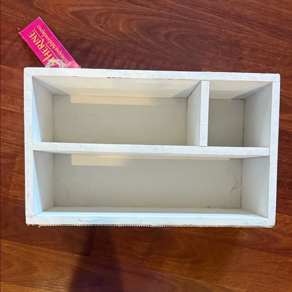 NWT Beaded Desk Storage Organizer